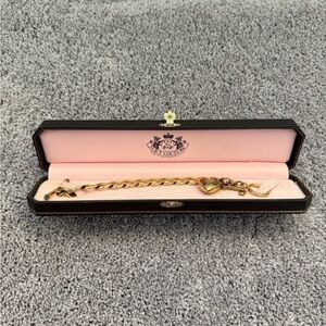 Juicy Couture Gold Charm Bracelet